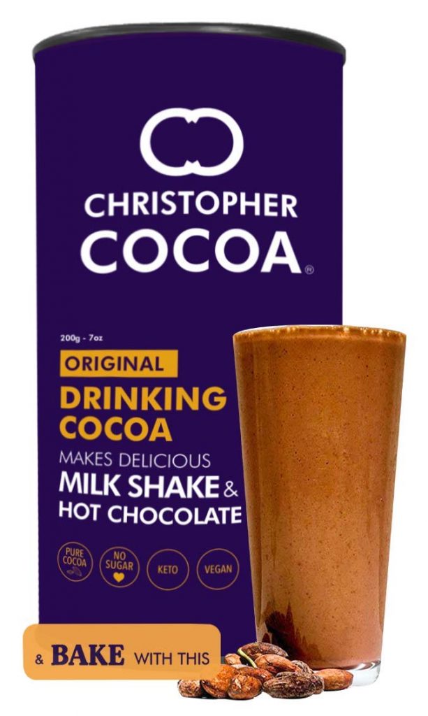 Christopher Cocoa Drinking Chocolate Cocoa Powder