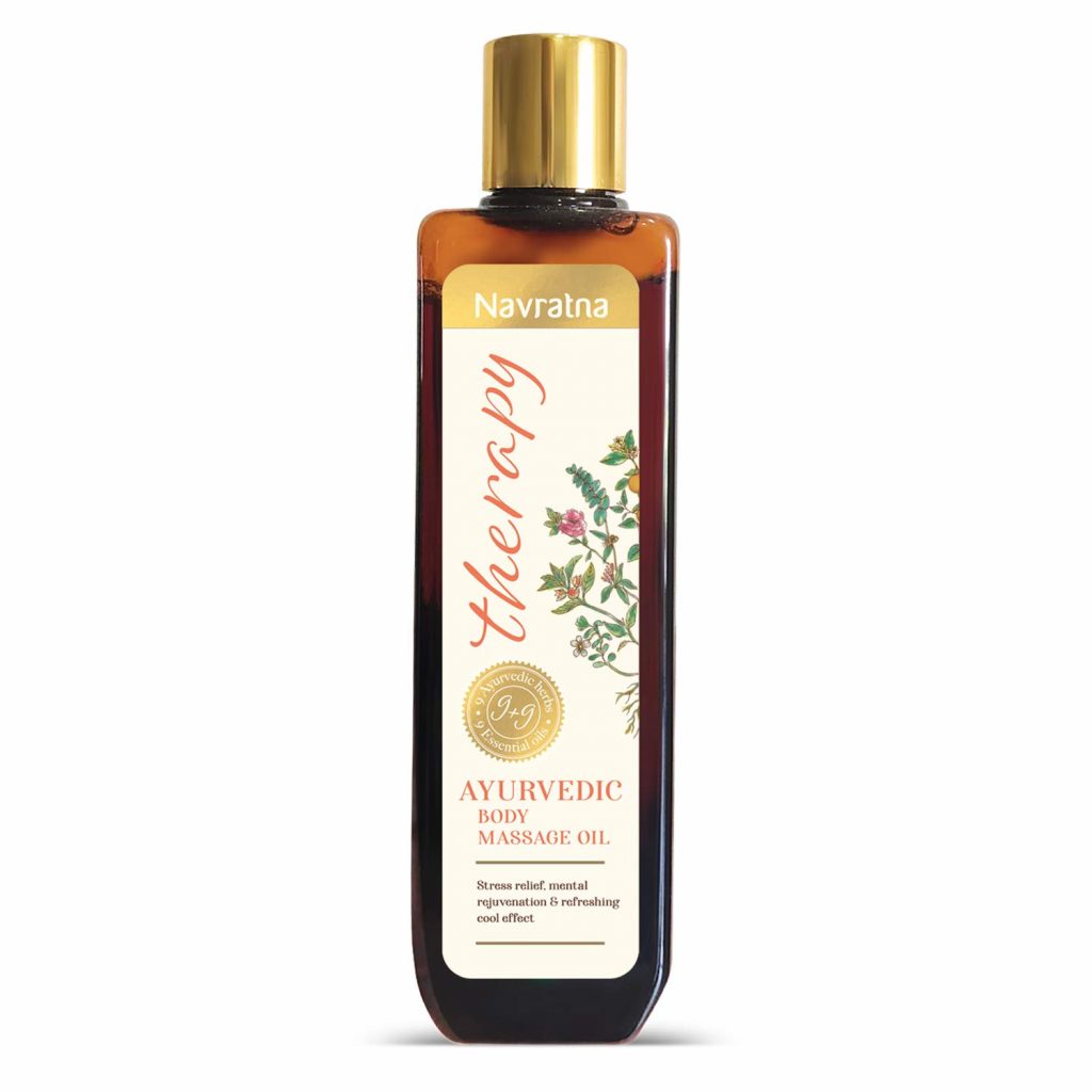 Navratna Therapy Ayurvedic Body Massage Oil